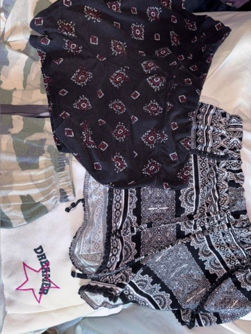 Women's Shorts 4 Pair Size M And L